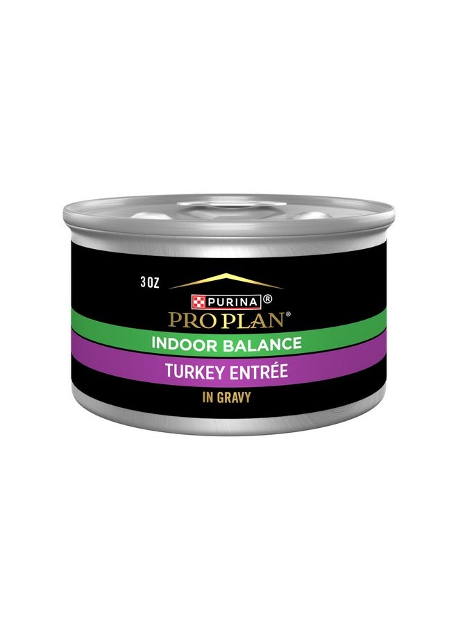 طعام القطط Purina Pro Plan Indoor Balance Turkey Wet Entree الرطب في الصلصة - (عبوة من 24 علبة) 3 أونصة - pzsku/Z94C7F95A0080FC8824A8Z/45/_/1737031976/a05fd6b8-8f80-442a-8564-ae8aaad48d2c