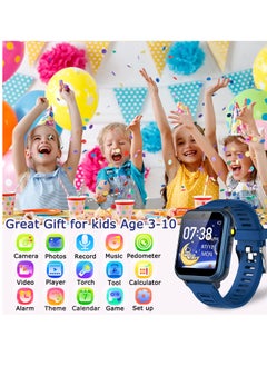 Kids Game Smart Watch for 24 Jigsaw Puzzles HD Touch Screen Camera Music Player Pedometer Alarm Calculator Flashlight 12/24 Hours Kids Watch Gift Toys for Boys Ages 4-12 - pzsku/Z94C805B8EB4AE1661C2CZ/45/_/1727074171/a0e68a4a-e978-4885-9c26-8143f9461bcf