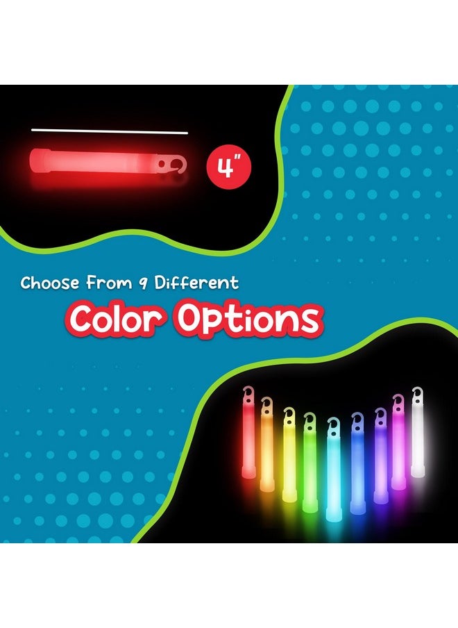 Windy City Novelties - City Novelties - 50 Pack - 4" Premium Glow Sticks (Multi) - Image 1