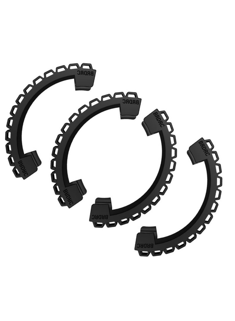 Propeller Guard Compatible with DJI Avata Drone Propeller Blades Protective Cover Anti-collision Propeller Guard Ring Replacement Parts Black - Image 5