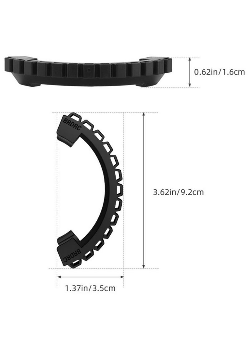 Propeller Guard Compatible with DJI Avata Drone Propeller Blades Protective Cover Anti-collision Propeller Guard Ring Replacement Parts Black - Image 3