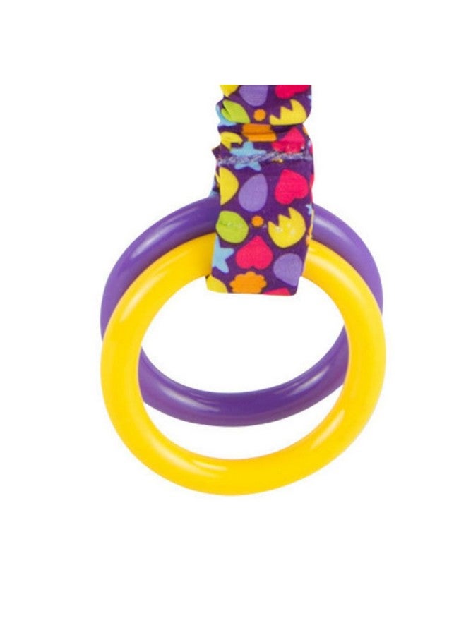 لاماز لعبة Fifi The Firefly Clip على مقعد السيارة وعربة الأطفال، ألعاب ناعمة معلقة للأطفال، ألعاب مجعدة للأطفال بألوان عالية التباين، ألعاب سفر للأطفال للأعمار من 0 أشهر فما فوق - Image 3