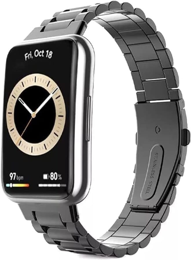 Next store Metal Band Compatible with Huawei Watch Fit2 Stainless Steel Adjustable Strap Fashion