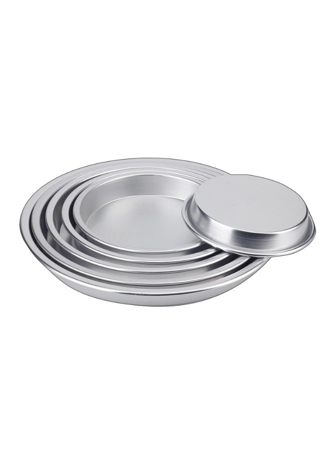 Morlife 2 Pack Aluminum Pizza Pan, 5 Inch Size, Silver - Image 3