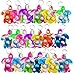 Roaqua 100 Packs Turtle Mini Pop Fidget Autism Special Needs Squeeze Sensory Party Favors Gifts for Family Adult and Kids - Image 2