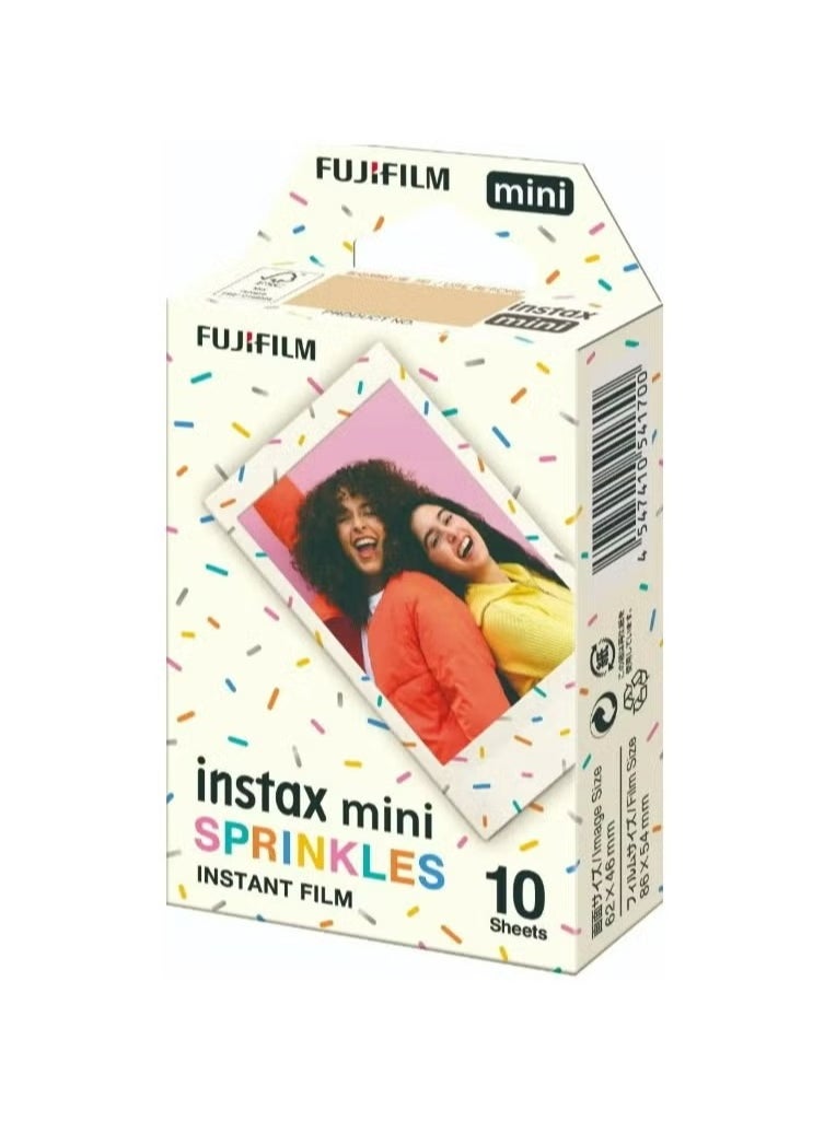 FUJIFILM Instax mini Sprinkles Film10 Shots 