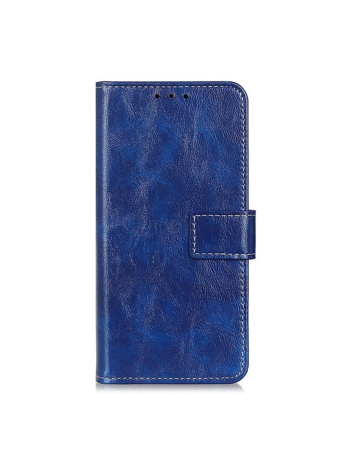 HuHa For Sony Xperia Ace II Retro Crazy Horse Texture Horizontal Flip Leather Case with Holder & Card Slots & Photo Frame & Wallet(Blue)  - Image 2