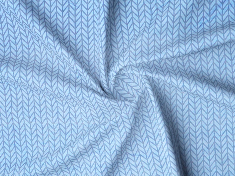 RD TREND® Presents Bedsheet for Single Bed Polycotton 210 TC, Size-60X90 Inches(152X228 CM), Single Bedsheet with Pillow Cover (18X28 Inches) Blue - Image 2