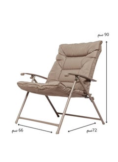 A travel chair that can be easily folded, saving space during storage and transportation. It can be used for a variety of activities such as camping, barbecues, or even in gardens. Size 66*90*72 - pzsku/Z94C8B45DFC4B7FCAF26CZ/45/_/1734782216/5749a948-74a1-42e0-a926-ef8ba4df3ec6