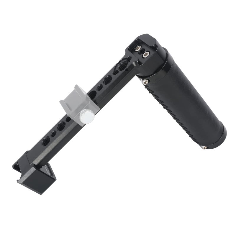 NICEYRIG Side Handle Grip for DJI RS4 / RS4 Pro / RS3 / RS3 Pro / RS2 / RSC2, Gimbal Stablilizer Support Leather Handgrip with Extension Arm - 523 - Image 5