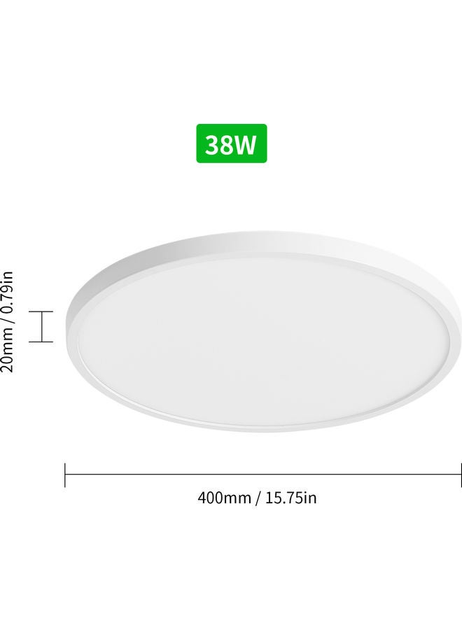 38W Flush Mounting Round Ceiling Lamp Warm White - Image 3
