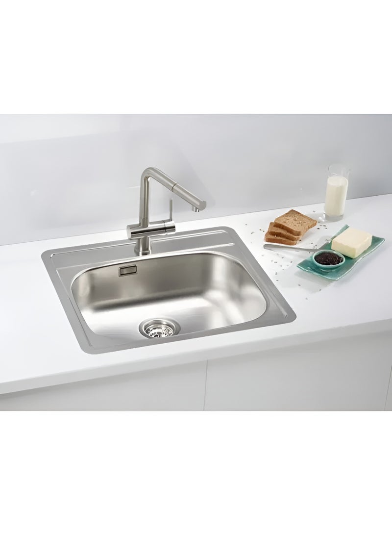 ABBASALI Double Bowl Sink Normal Type, Stainless Steel Kitchen Sink-Chrome Finish With Sink Mixer - Image 3