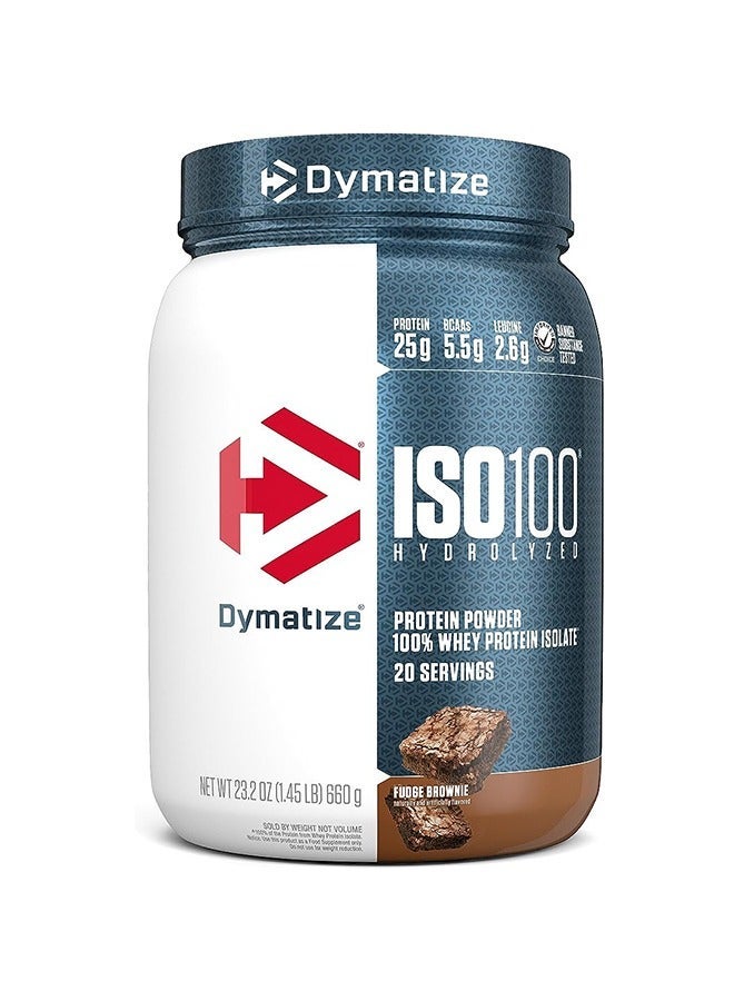 Dymatize عرض بوندي الحصري - إيزو 100 20 حصة فادج براوني 1.45 رطل و باسيكس كرياتين نقي بدون نكهة 500 جرام - Image 2