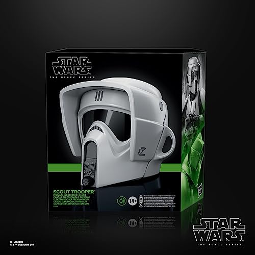 STAR WARS The Black Series Scout Trooper Premium Electronic Helmet with Sound Effects, Return of the Jedi Adult Roleplay Item - Image 2