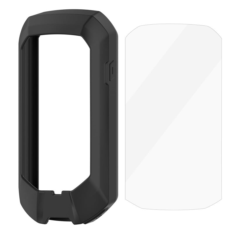 Impact Resistant Cycling Navigation Silicone Case With Protective Film For 1050 Code Watch Color A - Image 2