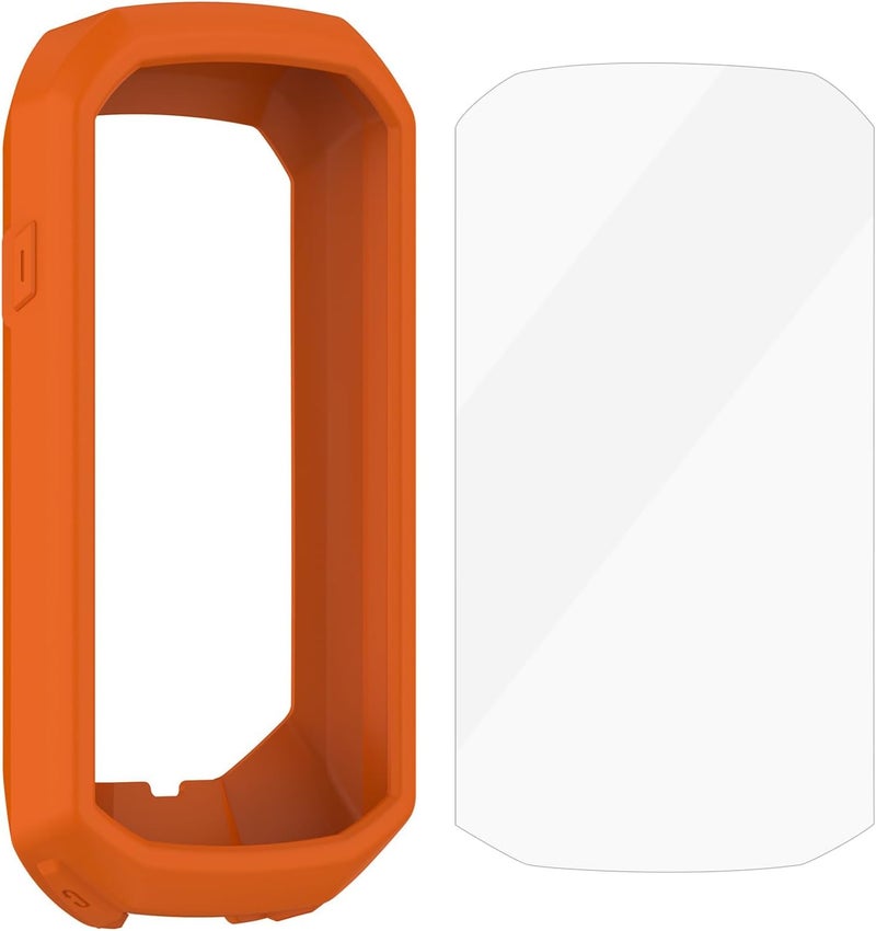 Impact Resistant Cycling Navigation Silicone Case With Protective Film For 1050 Code Watch Color A - Image 1