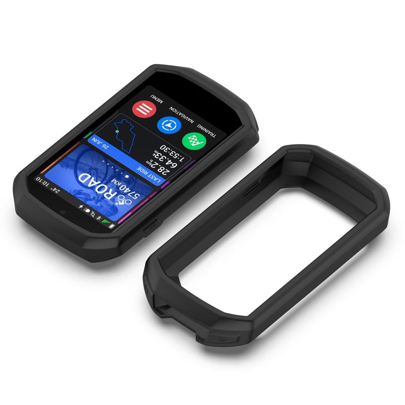 Impact Resistant Cycling Navigation Silicone Case With Protective Film For 1050 Code Watch Color A - Image 4