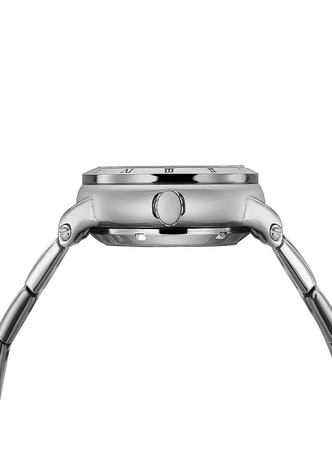 FORSINING Men's Self Winding Automatic Tourbillion Original Calendar Stainless Steel Wrist Watch, Blue and Silver, Self Winding Automatic - Image 5