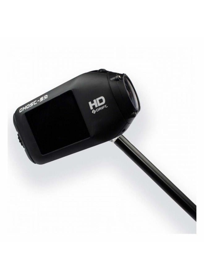 Drift Innovation Teleskopstange Monopod Einbeinstativ Ausziehbar 25-74 cm mit 1-4" Aufsatz Kompatibel mit allen Drift Kameras - Schwarz - Image 3