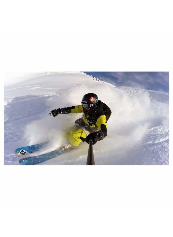 Drift Innovation Teleskopstange Monopod Einbeinstativ Ausziehbar 25-74 cm mit 1-4" Aufsatz Kompatibel mit allen Drift Kameras - Schwarz - Image 4
