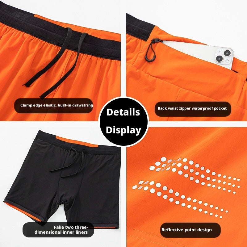 Men's Running Shorts with Inner Liner - Image 2