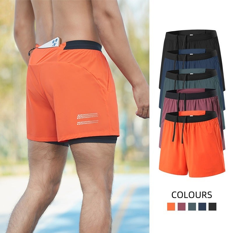 Men's Running Shorts with Inner Liner - Image 1