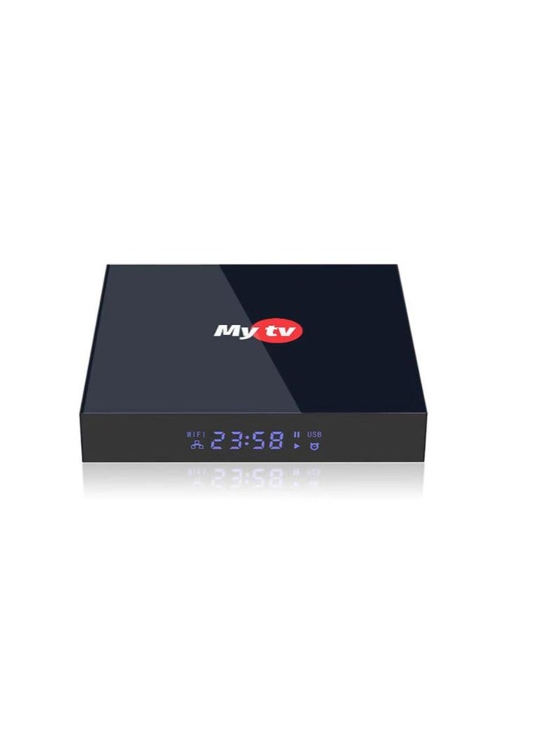 Generic - tv box Android 12.0 Ram 4GB Rom 32GB , supports Wi-Fi Dual band 2.4 /5G, equipped with an HDMI output, two USB outputs, an Ethernet output, and a memory card output, and works with 4K resolutio - Image 1