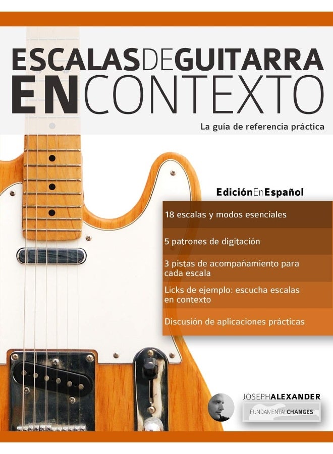 Escalas de guitarra en contexto