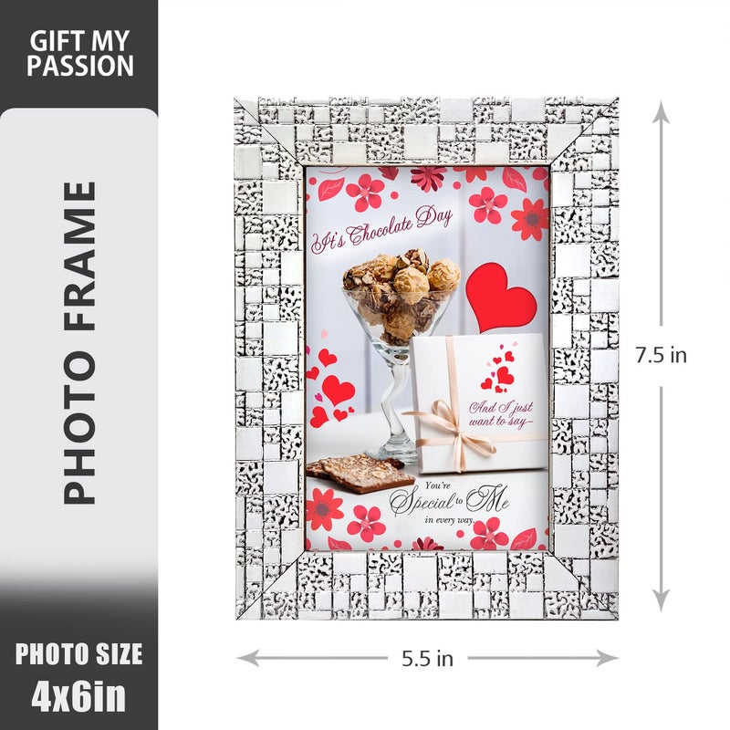 GIFT MY PASSION GIFT MY PASSION ItS Chocolate Day And I Just Want To Say YouRe Special To Me In Every Way Quotation Photo Frame with 2 Eyeliner Black Pencil Combo Pack of 3 Gift for Her - Image 5