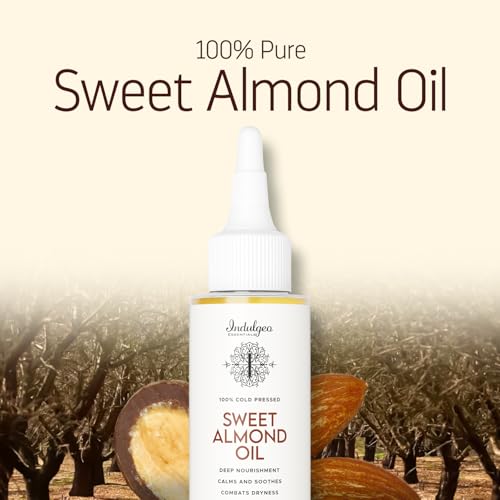 Indulgeo Essentials Cold Pressed Sweet Almond Oil | Pure & Natural Badam Oil for Soft, Shiny Hair & Glowing Skin | Lightweight Almond Oil for Baby Massage | Deep Moisturization & Nourishment | Rich in Vitamin E & Antioxidants | 100 ml - Image 3