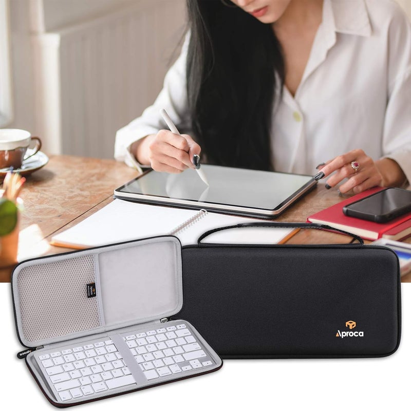 Aproca Hard Travel Storage Case for Apple Magic KeyboardOMOTON UltraSlim Bluetooth Keyboard - Image 4