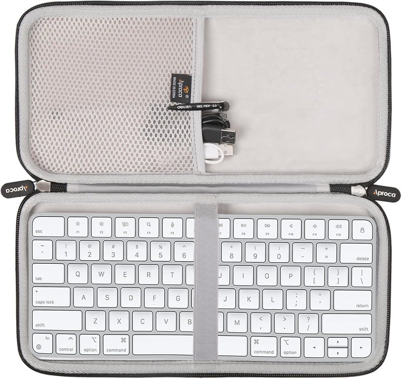 Aproca Hard Travel Storage Case for Apple Magic KeyboardOMOTON UltraSlim Bluetooth Keyboard - Image 1