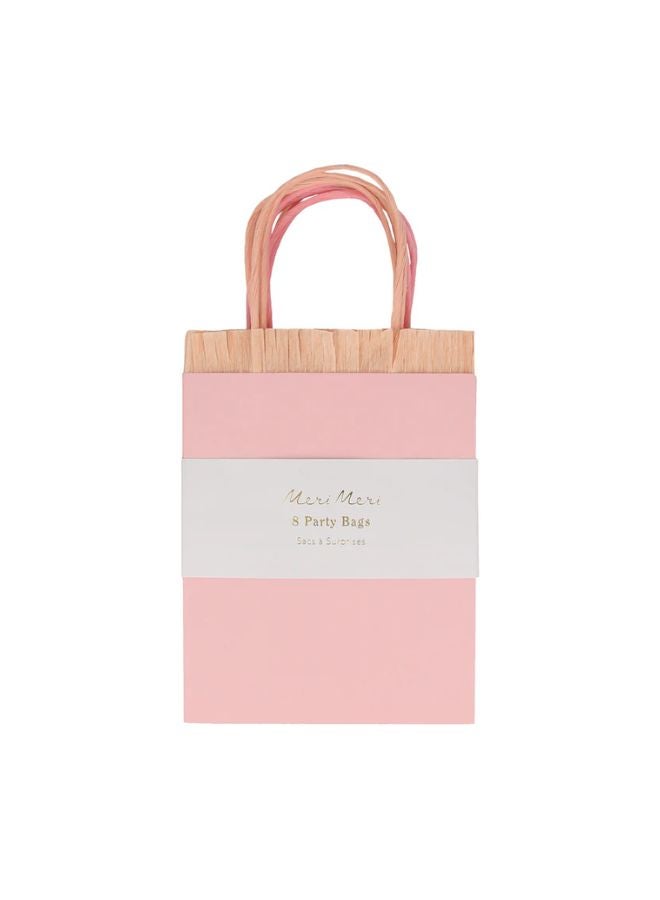 Meri Meri Pink Fringe Party Bags - Image 3