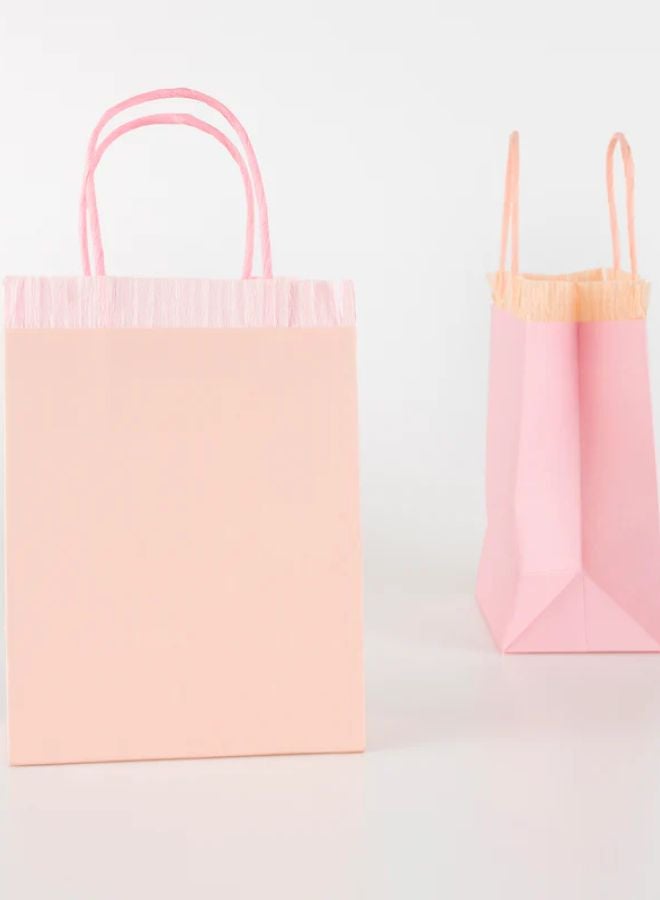 Meri Meri Pink Fringe Party Bags - Image 2