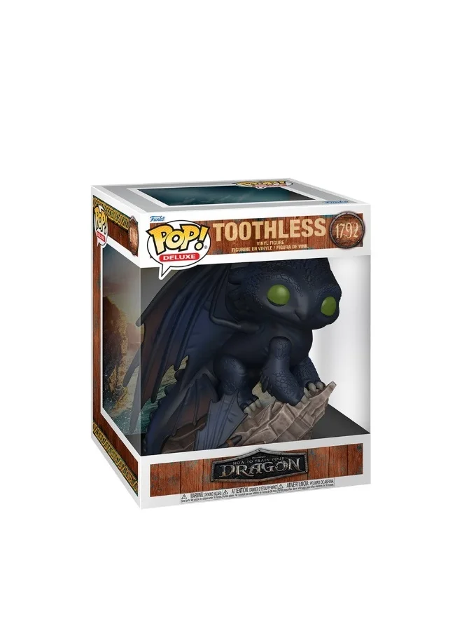 Funko Pop Deluxe! Movies: How to Train your Dragon LA S1 - Toothless, Collectible Vinyl Figures - Gift Idea - Official Merchandise - Toys for Kids & Adults - Model Figure for Collectors and Display