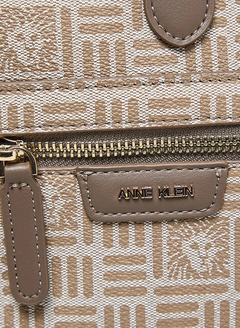 ANNE KLEIN  Anne Klein Patterned Pu Front Pocket Tote Bag for Women | Best Price UAE