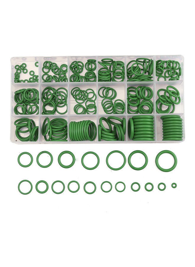 NIBEMINENT 270-Piece Rubber O-Ring Assortment Kit Green - Image 3