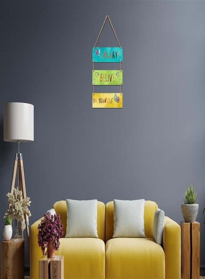 SAF motivational Mdf Wooden Wall Hanging Home Decor Plates, wall painting, wall hanging For home decoaration, office, living room, wall decoration - Image 3