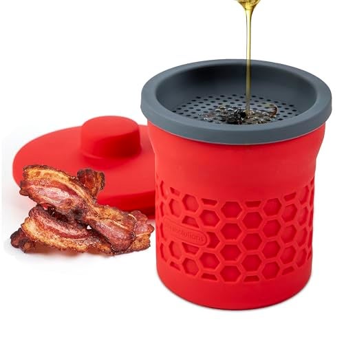 PrepSolutions Grease Strainer – Stainless Steel, Quick & Easy Grease Removal for Cooking - Image 1