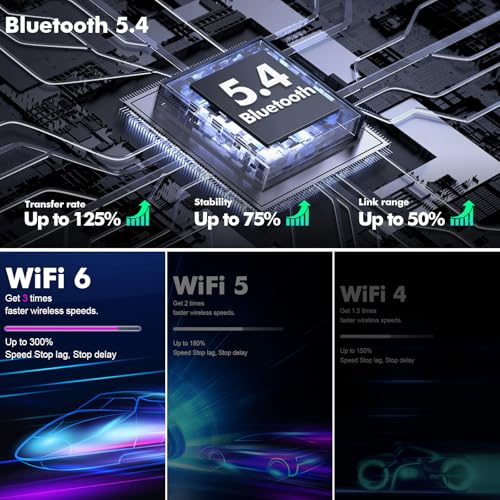 FeirTon 2+32G 9-inch Android 13 Car Stereo for Honda Civic 2016-2020 IPS Touchscreen Screen Car Radio with Carplay & Android Auto Support Backup Camera GPS FM Navi BT SWC - Image 4