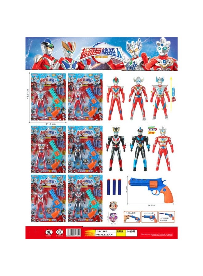 Exported Exclusively For Play Sets Boys Toy Sets Oversized Board Toys Fun Toys-Specifications:Superman Collection Set - Image 2