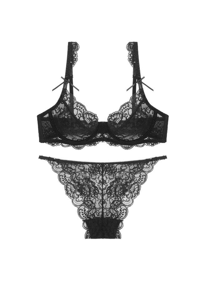 KUYING New Comfortable Skin Friendly And Breathable Lingerie Set Set Of 2 - Image 1