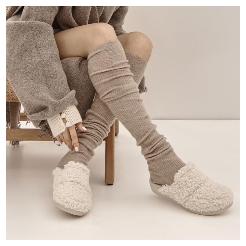 Vionic Women's Gemma Ii Mules, Cream Shearling, 7 - Image 2