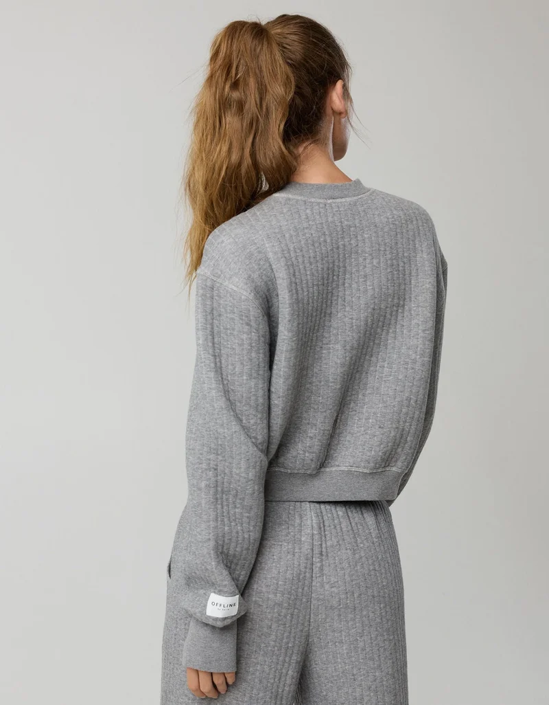 Aerie  OFFLINE By Aerie Coffee Run Crewneck for Women | Best Price UAE