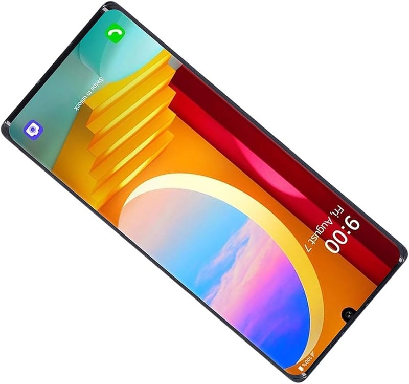 شاشة LCD سوداء تعمل باللمس مع مجموعة رقمنة لجهاز LG Velvet 5G G9 6.8 بوصة بدقة عالية ونطاق ألوان واسع - Image 1