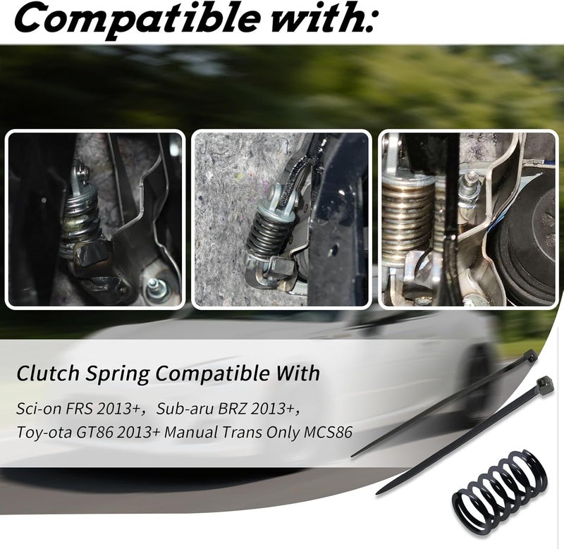 XTPTFABS Clutch Spring for Sci-on FRS, Sub-aru BRZ, Toy-ota GT86 - Image 2