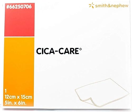 Smith&nephew Smith+Nephew CICA-Care Self-Adhesive Silicone Gel Sheet for Scar Management, Wound Care Product, 5 inches x 6 inches (Box of 10 Sheets) - Image 2