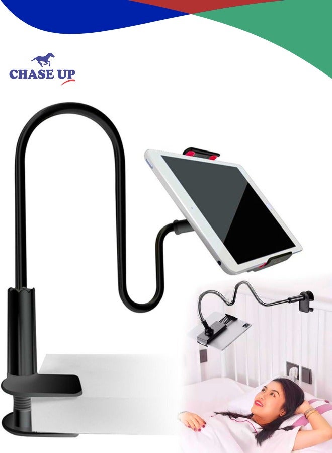 Chase Up Gooseneck Phone Holder for Bed, Car Flexible Long Arm Cell Phone Stand Clamp, 360° Adjustable Mobile Holder, Long Arm Cell Phone Mount, Lazy Mount Clip. Cell Phone Holder, Mobile Accessories - Image 1