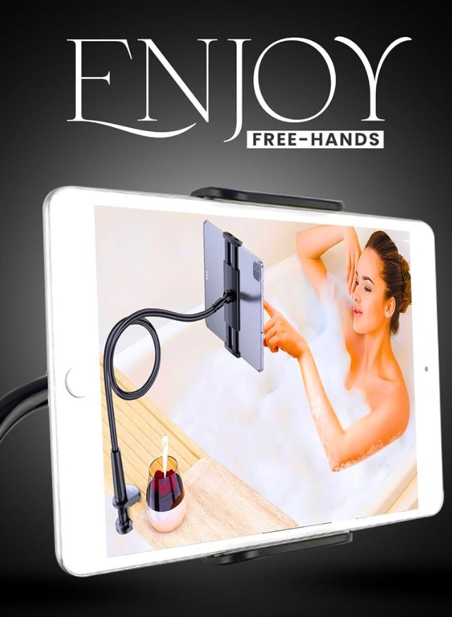 Chase Up Gooseneck Phone Holder for Bed, Car Flexible Long Arm Cell Phone Stand Clamp, 360° Adjustable Mobile Holder, Long Arm Cell Phone Mount, Lazy Mount Clip. Cell Phone Holder, Mobile Accessories - Image 2