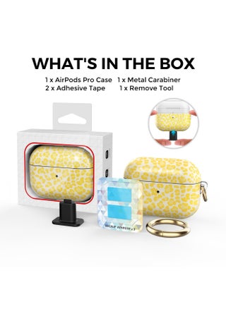 Suitable For Apple Wireless Bluetooth Headset AirPods Pro 2 High Quality TPU Protection IMD Personality Leopard Print-Color:Yellow (AirPods Pro2 Non-fine Hole)-Applicable Model:Airpods Pro2 (non-fine Hole) - pzsku/Z94CA3B9173431A243316Z/45/1747420133/09b3bb87-9f04-40aa-ae8b-ffedaba6ece8